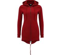 Urban Classics Ladies Sweat Parka TB1075 Burgundy, Größe:S