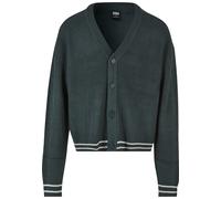 Urban Classics Strickjacke Sporty Boxy Cardigan Bottlegreen-L