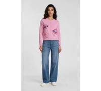 CARDIGAN WITH WITH EMBROIDERY ROUND S
