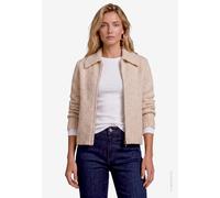 Cardigan ZERO, Damen, Gr. 40, french oak, Grobstrick, Obermaterial: 53% Polyester, 20% Polyacryl, 19% Polyamid, 8% Wolle, unifarben, normal hüftlang, Rundhals, Bündchen, Strickjacken, Grob-Strickjacke