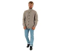 BARBOUR Strickjacke ESSENTIAL hellgrau | M
