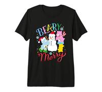 Care Bears Beary Merry Snowman Christmas Premium T-Shirt