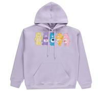 Care Bears Damen-Kapuzenpullover, Klassische Kleidung, Cheer Friend Funshine Good Luck Hoodie Sweatshirt, Flieder, M