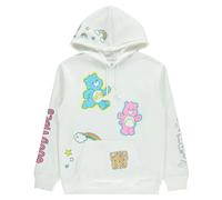 Care Bears Damen-Kapuzenpullover, Klassische Kleidung, Cheer Friend Funshine Good Luck Hoodie Sweatshirt, Winter-Weiß, M