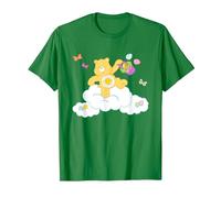 Care Bears Easter Egg Hunting with Funshine Bear T-Shirt, Herren, Dunkelgrün, XL