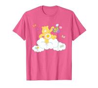 Care Bears Easter Egg Hunting with Funshine Bear T-Shirt, Herren, Rosa Meliert, XL