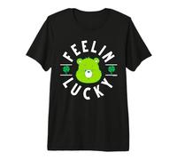 Care Bears Feeling Lucky Circle St. Patrick's Day Premium T-Shirt