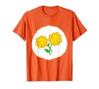 Care Bears Friend Belly T-Shirt, Herren, Orange, 3XL