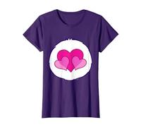 Care Bears Harmony Belly T-Shirt, Damen, Violett, 3XL