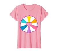 Care Bears Hopeful Heart Belly T-Shirt, Damen, Rosa, XL