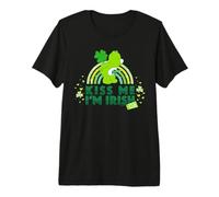 Care Bears Kiss Me I'm Irish-ish St. Patrick's Day Premium T-Shirt