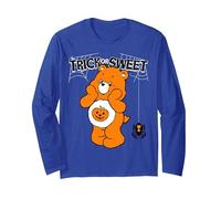 Care Bears Trick or Sweet Bear Langarmshirt, Unisex für Erwachsene, Königsblau, XL
