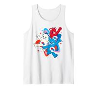 Care Bears: Unlock the Magic 4th of July Group Stars Tank Top