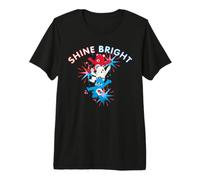 Care Bears: Unlock the Magic 4th of July Shine Bright Sparks Premium T-Shirt