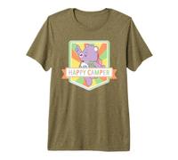 Care Bears: Unlock the Magic Happy Camper Share Bear Premium T-Shirt