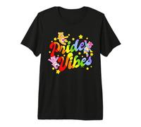 Care Bears: Unlock the Magic Pride Vibes Stars and Rainbows Premium T-Shirt