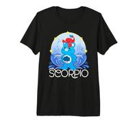 Care Bears: Unlock the Magic Zodiac Scorpio with Grumpy Bear Premium T-Shirt