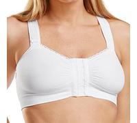 CAREFIX Alice Kompressions BH nach Brust OP | Kompressionsstufe 4 | postoperativer Stütz BH mit Vorderverschluss & verstellbaren Trägern | nahtlos, atmungsaktiv & narbenfreundlich | maschinenwaschbar