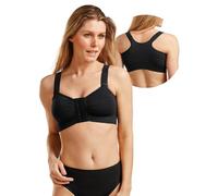 CAREFIX Alice Kompressions BH nach Brust OP | Kompressionsstufe 4 | postoperativer Stütz BH mit Vorderverschluss & verstellbaren Trägern | nahtlos, atmungsaktiv & narbenfreundlich | maschinenwaschbar