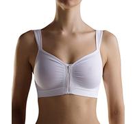 CAREFIX ANNA Kompressions BH nach Brust OP | Kompressionsstufe 4 | postoperativer Stütz BH mit Reißverschluss vorne & verstellbaren Trägern | atmungsaktiv & narbenfreundlich | fortgeschrittene Heilung