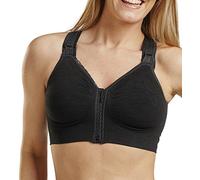 CAREFIX AVA Kompressions BH nach Brust OP | postoperativer Stütz BH mit Reißverschluss vorne & verstellbaren Trägern | mit Einlegetaschen für Soft-Epithesen | latexfrei & maschinenwaschbar | L | A-C