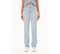 CARENAA MID STRAIGHT JEANS | Bio-Baumwoll-Mix Comfort Stretch - blau (26-32)