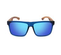 Caresse Brillenmode Sonnenbrille Holzbügel dunkelblau 1 Stk.