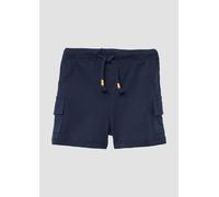 Cargo-Shorts aus Baumwolle mit verstellbarem Elastikbund 80 blau 2166073.5952.80
