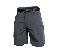 Cargo Shorts Herren Sommer Kurze Hosen Outdoor Jogginghose Wanderhose mit Taschen Arbeitshosen Lässig Cargohose Bequeme Freizeithose Stretch Bermudashort Chino Short Arbeitsshorts(#B Gray,XL)