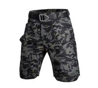 Cargo Shorts Herren Sommer Kurze Hosen Outdoor Jogginghose Wanderhose mit Taschen Arbeitshosen Lässig Cargohose Bequeme Freizeithose Stretch Bermudashort Chino Short Arbeitsshorts(#A Dark Green,XL)