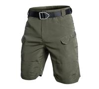 Cargo Shorts Herren Sommer Kurze Hosen Outdoor Jogginghose Wanderhose mit Taschen Arbeitshosen Lässig Cargohose Bequeme Freizeithose Stretch Bermudashort Chino Short Arbeitsshorts(#A Army Green,XL)