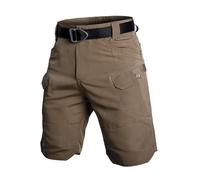 Cargo Shorts Herren Sommer Kurze Hosen Outdoor Jogginghose Wanderhose mit Taschen Arbeitshosen Lässig Cargohose Bequeme Freizeithose Stretch Bermudashort Chino Short Arbeitsshorts(#A Light Brown,L)