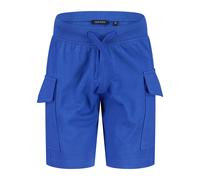 Cargobermudas BLUE SEVEN, Mädchen, Gr. 110, N-Gr, ocean, Jersey, Obermaterial: 100% Baumwolle, unifarben, Basic knieumspielend, Hosen (62460632-110) ocean