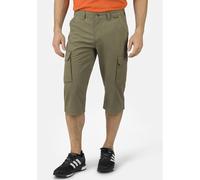Cargobermudas HERO BY JOHN MEDOOX "Hero by John Medoox Shorts Trekking", Herren, Gr. 34, grün (light olive), Sweatware, 100% Baumwolle, gerade kurz, Hosen, Bermuda Casual Funktionsqualität für Herren