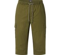 Cargobermudas JAN VANDERSTORM "Cargobermuda ASKJELL", Herren, Gr. 54, N-Gr, grün (oliv), Obermaterial: 98% Polyester COOLMAX PES(Coolmax). 2% Elasthan EL., Hosen (11933623-54) oliv