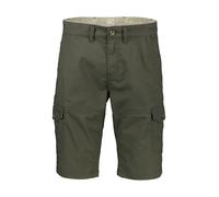 Cargobermudas LERROS "LERROS Leichte Cargo-Bermuda in Großen Größen", Herren, Gr. 48, deep olive, 98% Baumwolle, 2% Elasthan, Hosen Cargobermudas (62539019-48)