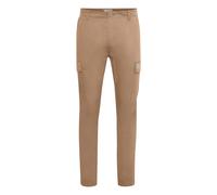 Cargohose 11 PROJECT "Cargohose PRLouka", Herren, Gr. L, N-Gr, braun (dune), Obermaterial: 98% Baumwolle CO. 2% Elasthan EL., Hosen Cargohose (68380265-L) dune