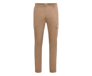 Cargohose 11 PROJECT "Cargohose PRLouka", Herren, Gr. L, N-Gr, braun (dune), Obermaterial: 98% Baumwolle CO. 2% Elasthan EL., Hosen Cargohose (68380265-L) dune