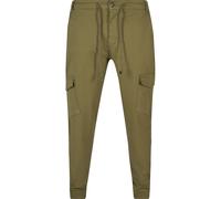 Cargohose 2Y PREMIUM "2Y Premium Herren 2Y Premium Aramis Cargohose", Herren, Gr. 32, Normalgrößen, grün (khaki), 98% Baumwolle, 2% Elasthan, unifarben, skinny fit, Hosen Cargohose (95149321-32) khaki