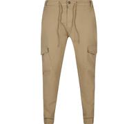 Cargohose 2Y PREMIUM "2Y Premium Herren 2Y Premium Aramis Cargohose", Herren, Gr. 34, Normalgrößen, beige, 98% Baumwolle, 2% Elasthan, unifarben, skinny fit, Hosen Cargohose (98891711-34) beige
