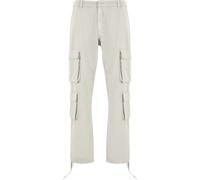 Cargohose 2Y STUDIOS "2Y Studios 2Y Kiran 4 Pocket Cargo", Herren, Gr. 31, Normalgrößen, beige, 100% Baumwolle, unifarben, normal, Hosen Cargohose (87430037-31) beige