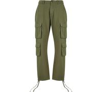 Cargohose 2Y STUDIOS "2Y Studios 2Y Kiran 4 Pocket Cargo", Herren, Gr. 36, Normalgrößen, khaki, 100% Baumwolle, unifarben, normal, Hosen Cargohose (31799042-36) khaki