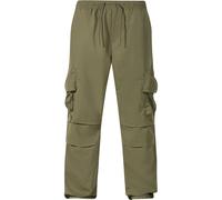 Cargohose 2Y STUDIOS "2Y Studios 2Y Taro Cargo Pants", Herren, Gr. 29, Normalgrößen, khaki, 100% Baumwolle, unifarben, normal, Hosen Cargohose (55659767-29) khaki