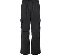 Cargohose 2Y STUDIOS "2Y Studios 2Y Taro Cargo Pants", Herren, Gr. 34, Normalgrößen, schwarz, 100% Baumwolle, unifarben, normal, Hosen Cargohose (29669224-34) schwarz