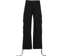 Cargohose 2Y STUDIOS "2Y Studios 2Y Wega 4 Pocket Cargo Pants", Damen, Gr. 26, Normalgrößen, schwarz, 100% Baumwolle, unifarben, normal, Hosen Cargohose (85518637-26) schwarz