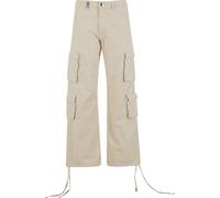 Cargohose 2Y STUDIOS "2Y Studios 2Y Wega 4 Pocket Cargo Pants", Damen, Gr. 27, Normalgrößen, beige, 100% Baumwolle, unifarben, normal, Hosen Cargohose (35779515-27) beige
