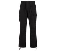 Cargohose 2Y STUDIOS "2Y Studios Lunas 2-Pocket Cargo Pants", Herren, Gr. 36, Normalgrößen, schwarz, 100% Baumwolle, unifarben, normal, Hosen Cargohose (20259117-36) schwarz
