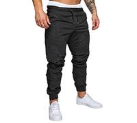 Cargohose 42 Damen Mode Herren lässige Hosen im freien solide Multi-Pocket-Arbeit Hosen Cargo Long Hosen Polyester