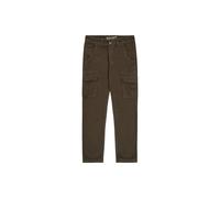 Cargohose ALPHA INDUSTRIES "Agent Pant", Herren, Gr. 30, Normalgrößen, schwarz (schwarz olive), Obermaterial: 100% Baumwolle; Futter: 100% Baumwolle, Hosen Cargohose (26727036-30) schwarz olive