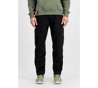 Cargohose ALPHA INDUSTRIES "Agent Pant", Damen, Gr. 32, Normalgrößen, schwarz, Obermaterial: 100% Baumwolle; Futter: 100% Baumwolle, Hosen Cargohose (75541160-32) schwarz